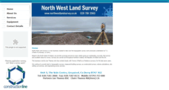 Desktop Screenshot of northwestlandsurvey.co.uk